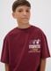 Red pure cotton Miami Heat print T-shirt for boys_2