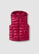 Girls&rsquo; red padded gilet with hood and zip_0