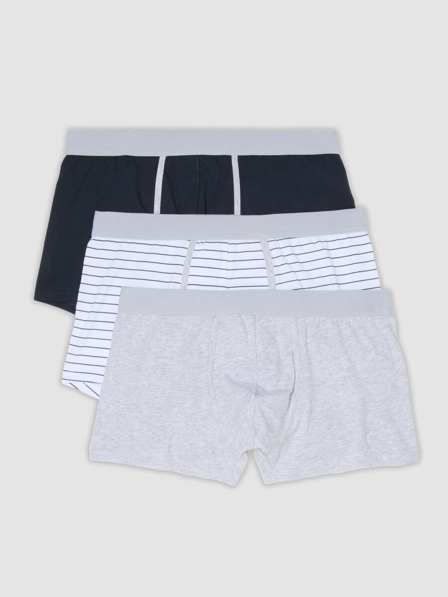 Multicolour 3-pack of stretch organic cotton boxers_4