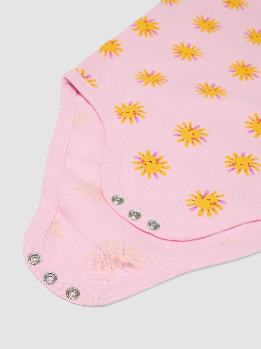 Tripack di body rosa in puro cotone_2