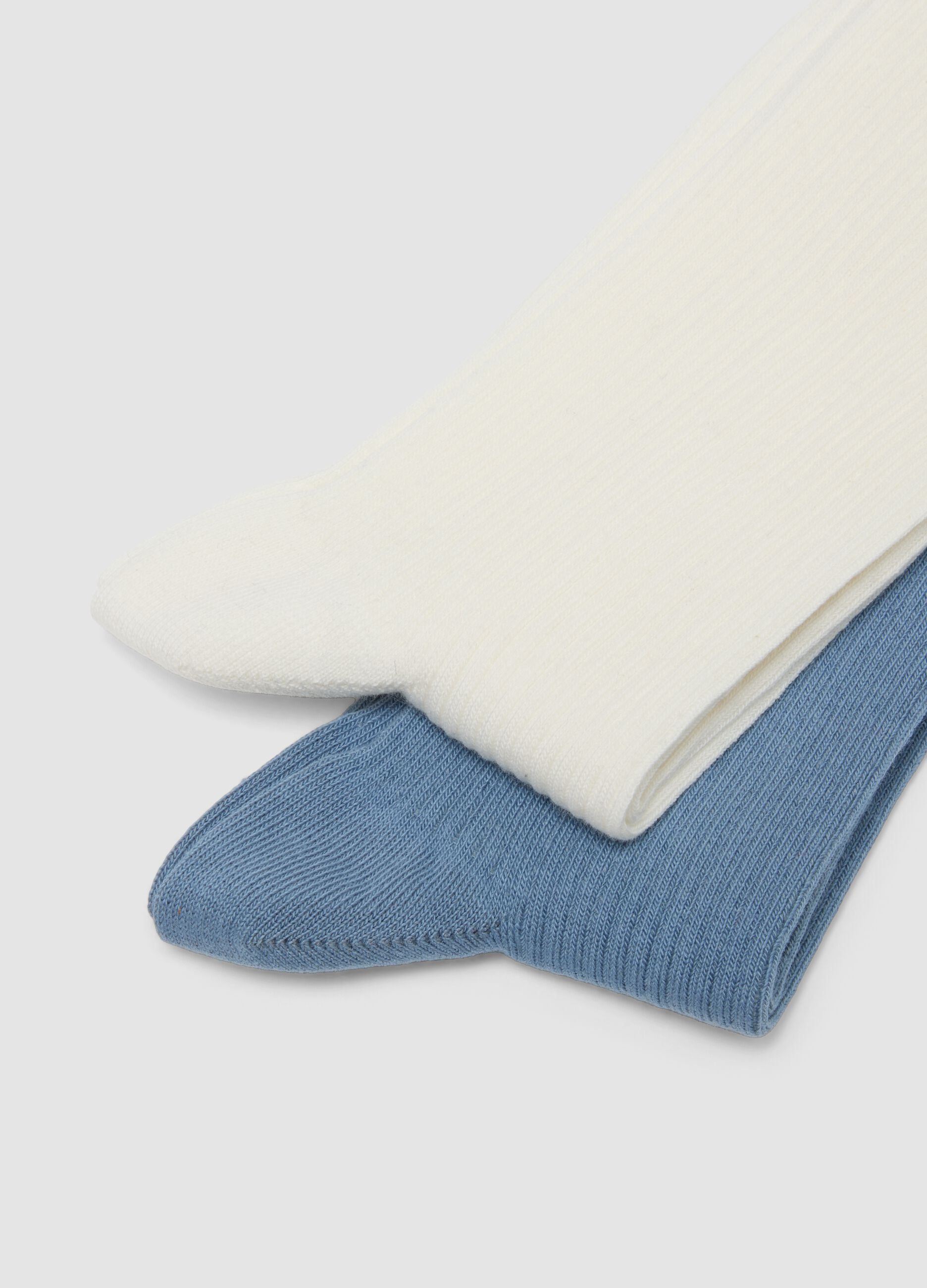 ALTAVIA STUDIO Multicolour Stretch Cotton Jersey Sock Tripack