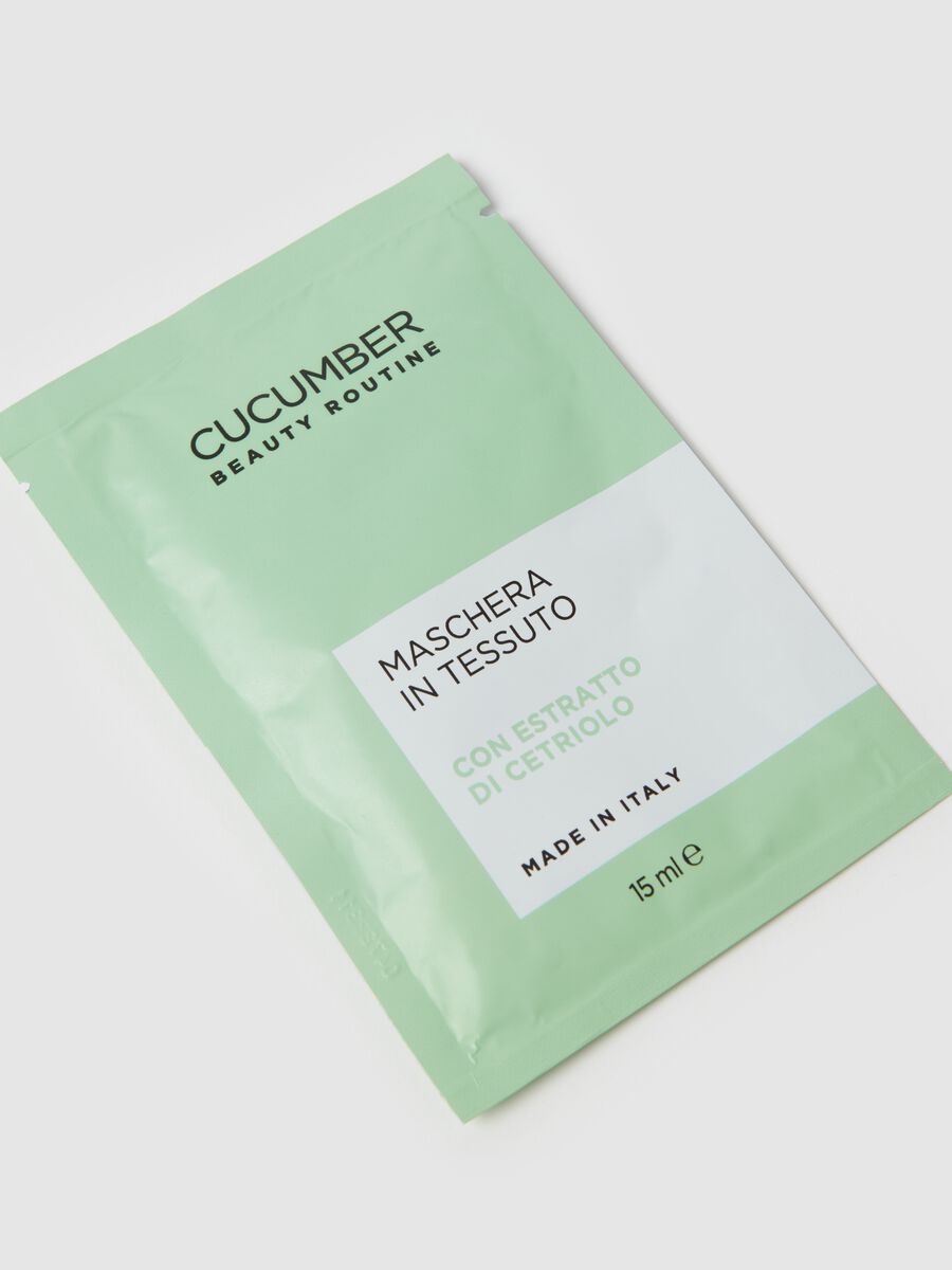 Cucumber fabric mask_2
