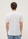 White stretch cotton T-shirt with chest pocket_2