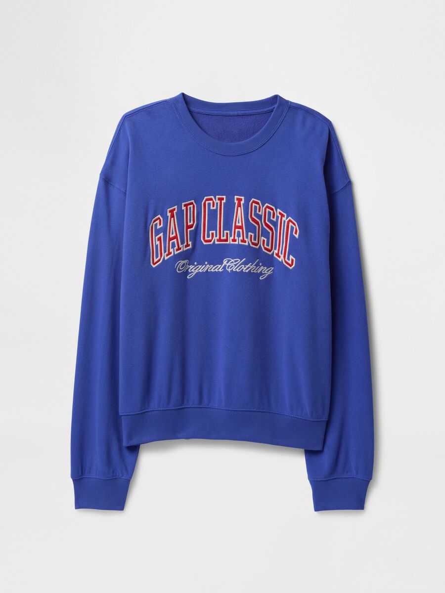 Gap Classic Blue Sweatshirt with Print_4