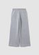 Girls&rsquo; grey cotton-blend regular-fit joggers_5