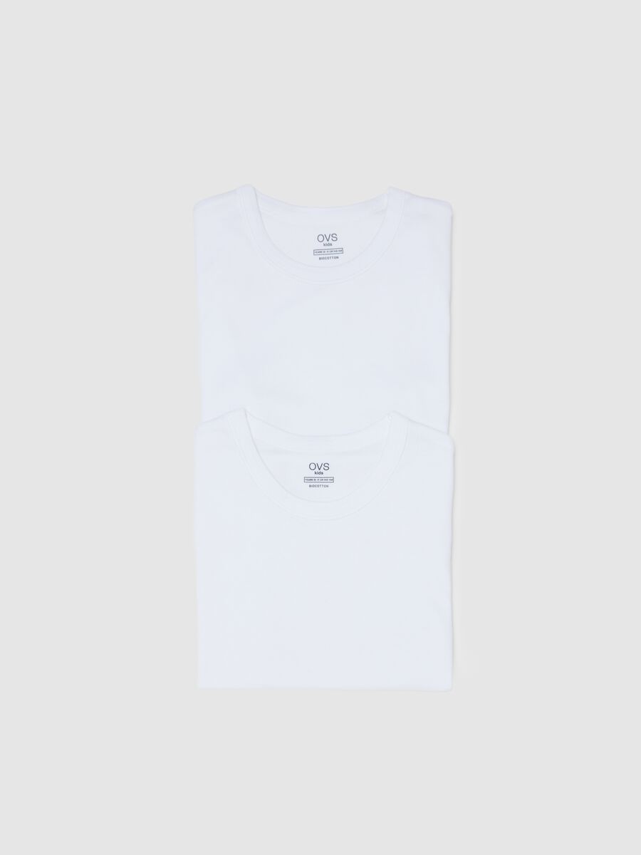 White T-shirt Twin Pack for Boys_3