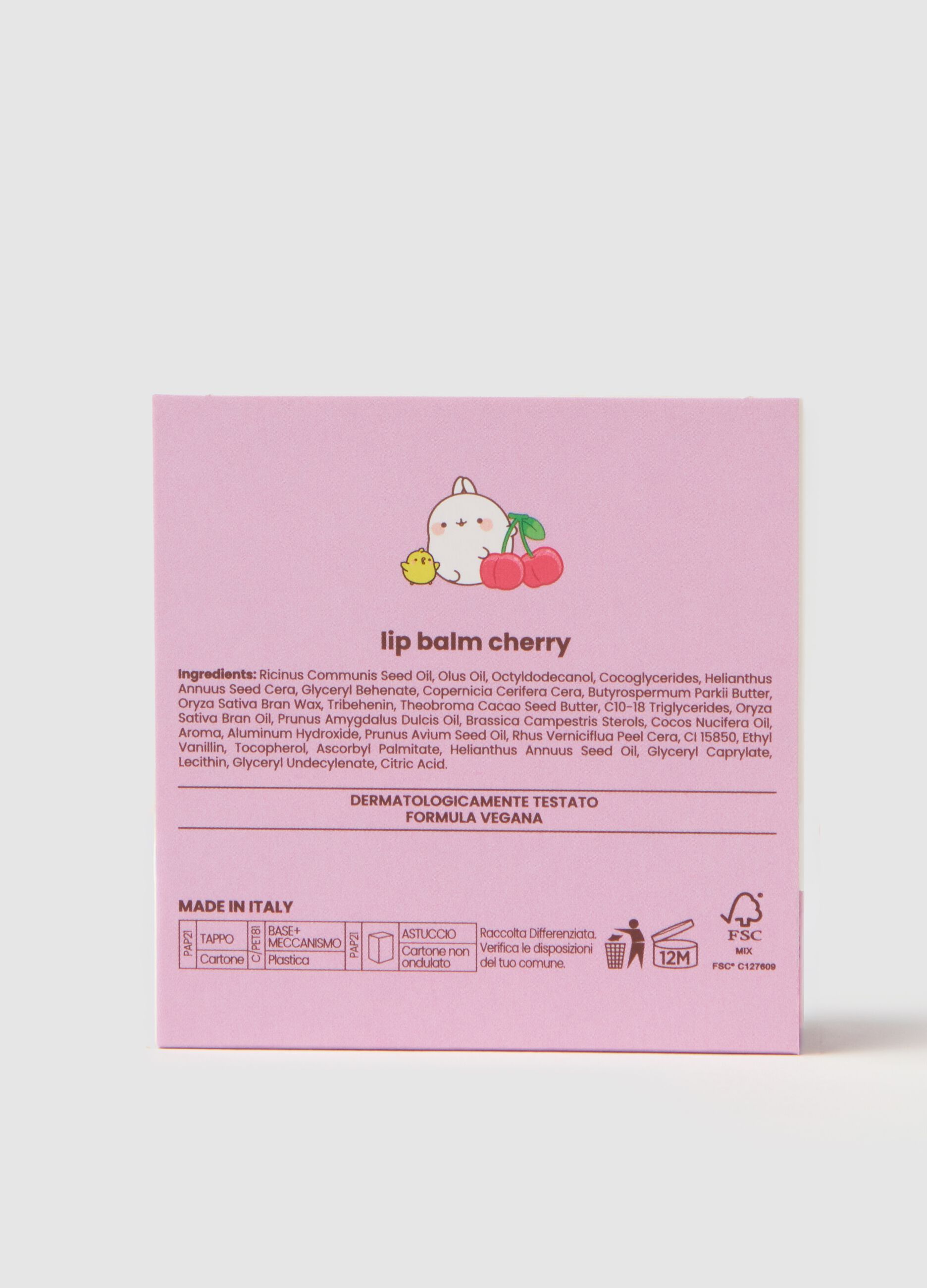 Molang cherry lip balm