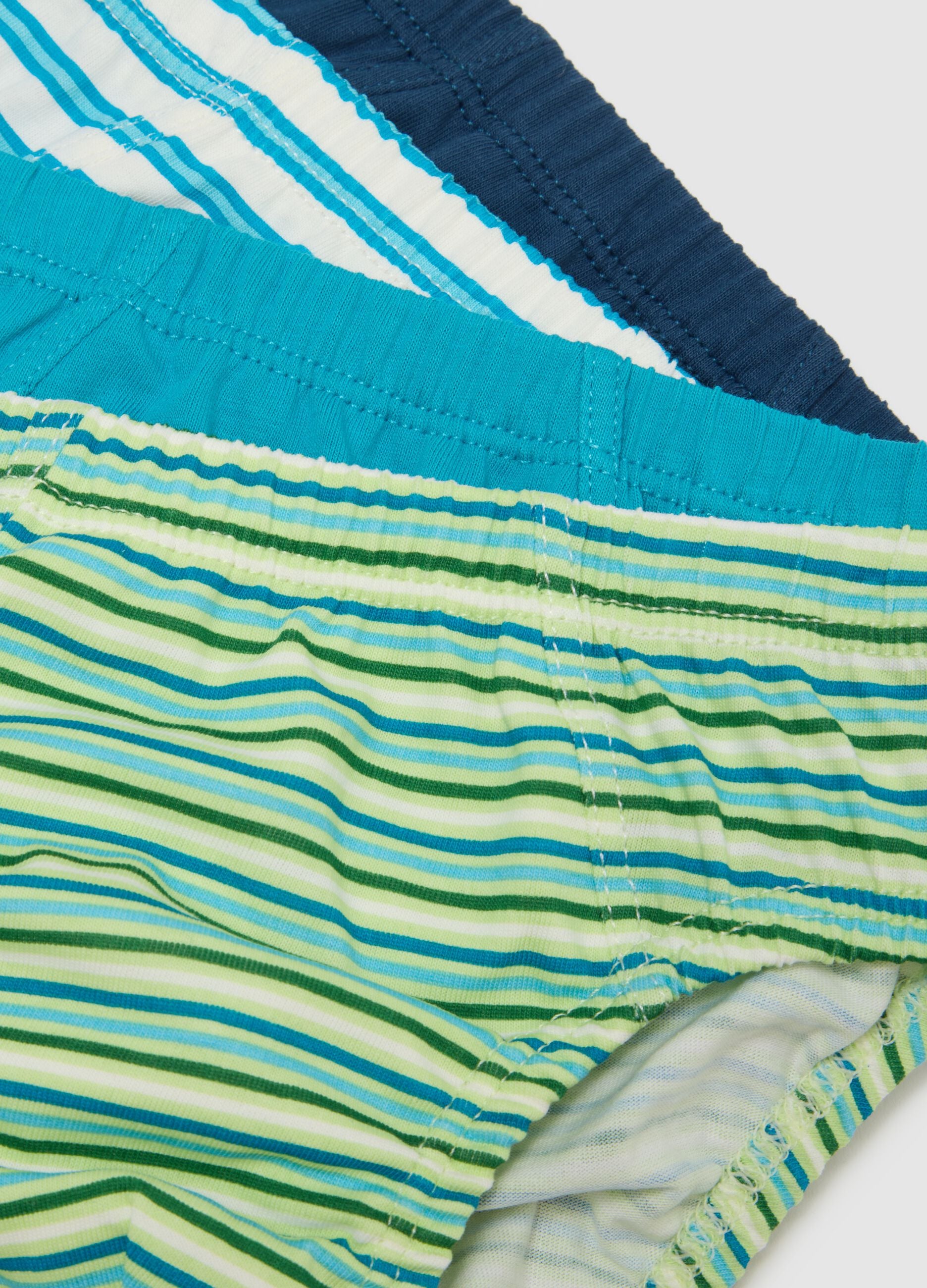 Multipack of pure cotton multicolour regular fit baby knickers