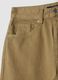 Beige wide-leg denim cotton jeans_5