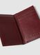 Red genuine leather wallet_1