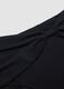 Black bikini bottoms with knotted detail in stretchy shaping fabric_5