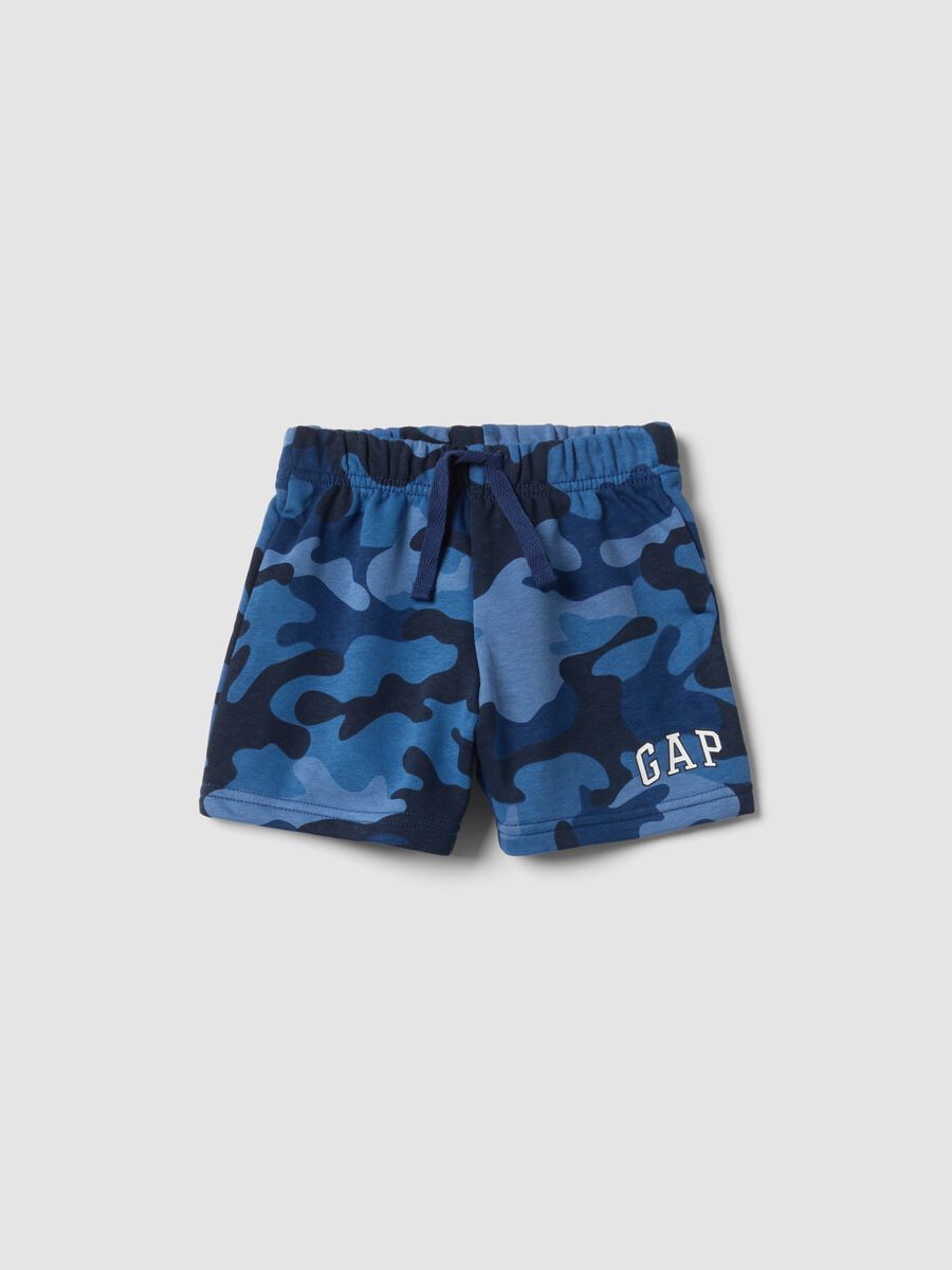 GAP logo cotton-blend shorts_0