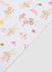 Multi-coloured pure cotton crib sheet set for baby girls_2