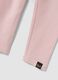 Girls&rsquo; pink stretch cotton regular-fit leggings_3