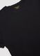 Black stretch modal T-shirt, regular fit_5