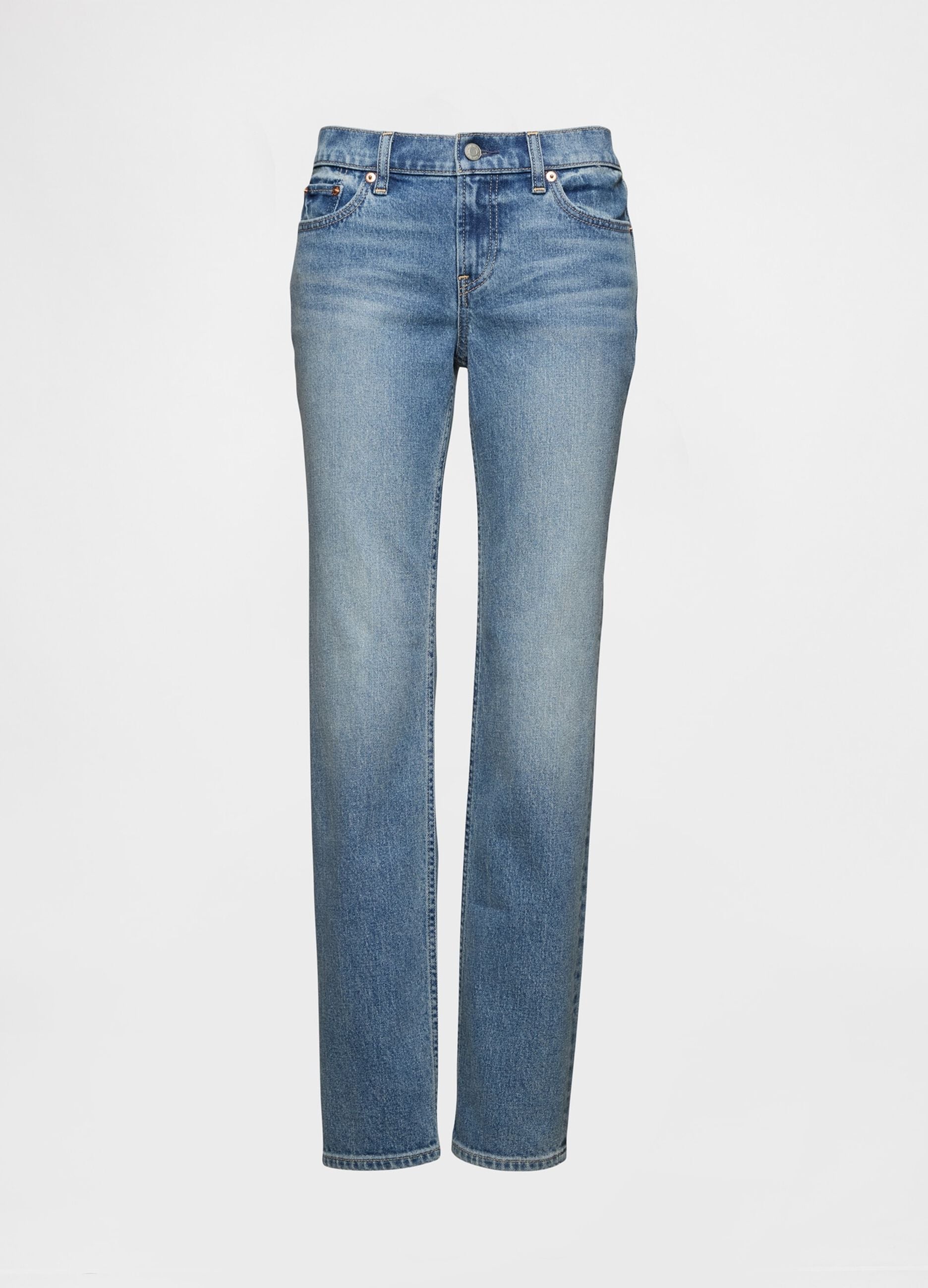 Stretch Denim Trousers