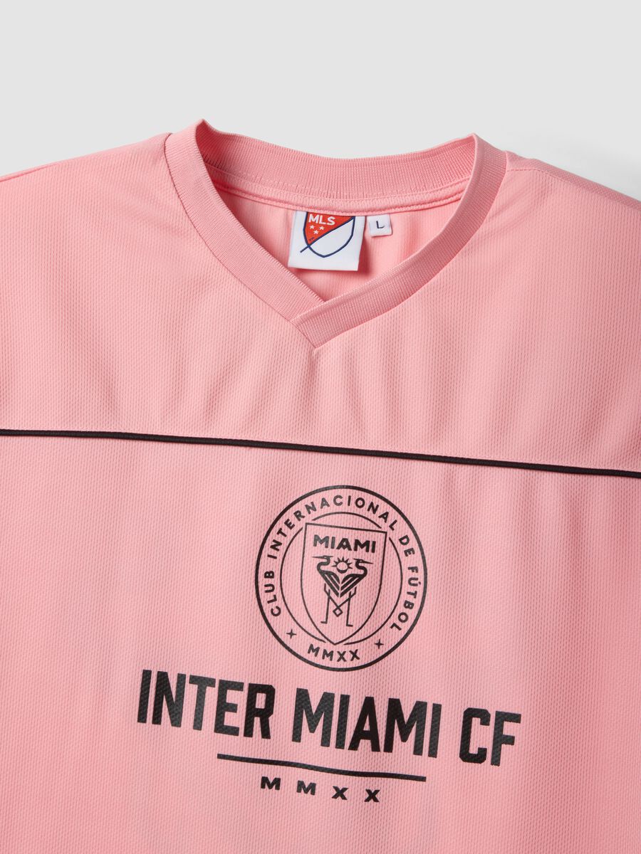 Inter Miami CF regular fit pink pure cotton T-shirt_5