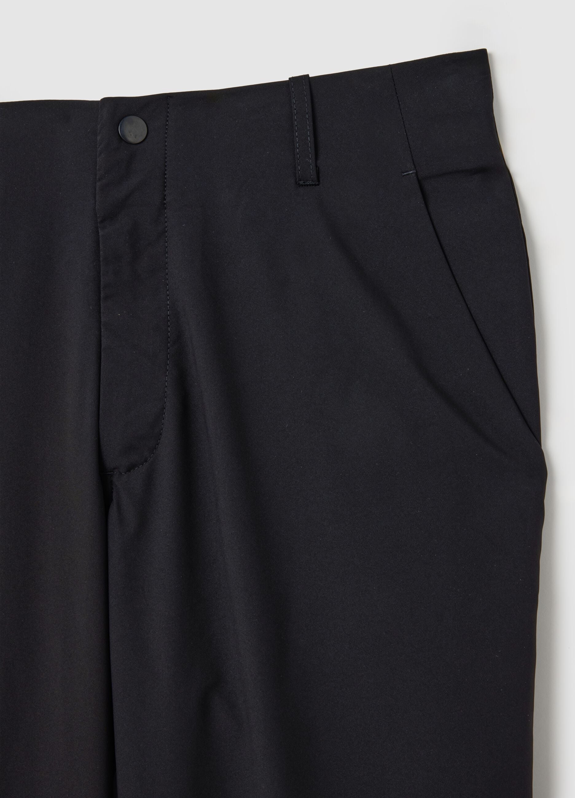 ALTAVIA STUDIO straight-leg technical fabric trousers