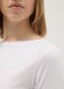 White pure cotton regular fit t-shirt_3