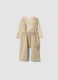 Baby set in pure beige organic cotton_0