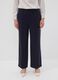 Blue wide-leg stretch viscose joggers &ndash; The Iconic Pants_2