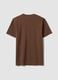 Brown regular-fit organic cotton jersey T-shirt_6