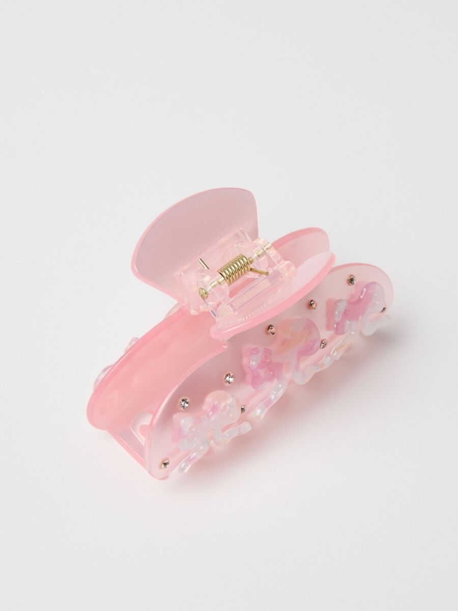 Pink pinza capelli pink bow_2