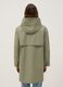 Green waterproof hooded jacket, regular fit_3