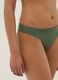 Green stretchy Brazilian bikini bottoms_3