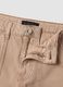Beige denim wide-leg jeans in pure cotton_5