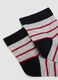 3-pack of multicolour short socks in stretch organic cotton for boys_1