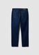 Dark blue slim-fit jeans in a cotton-viscose blend_2