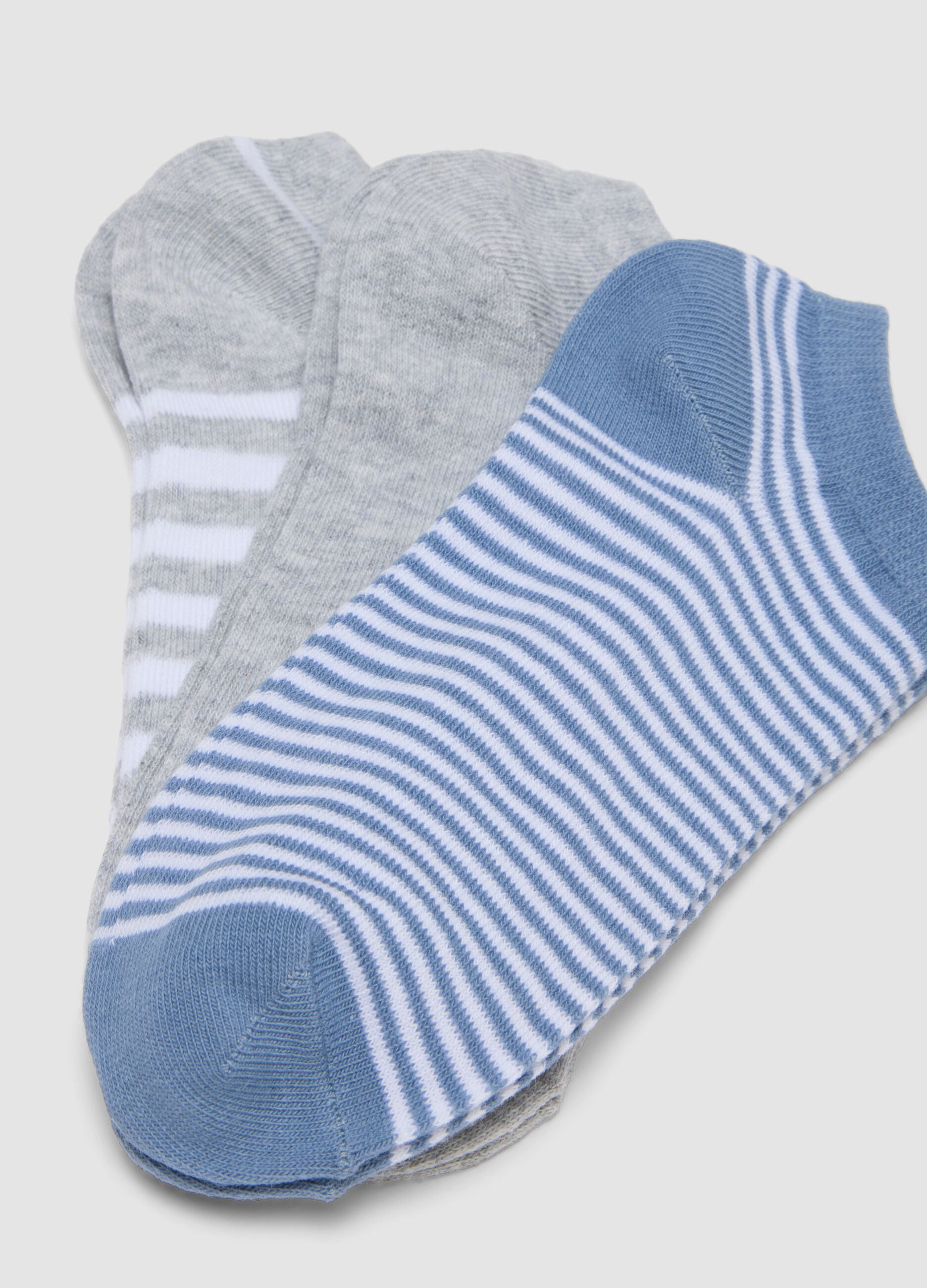 Pack of five pink organic cotton socks