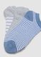 Pack of five pink organic cotton socks_1