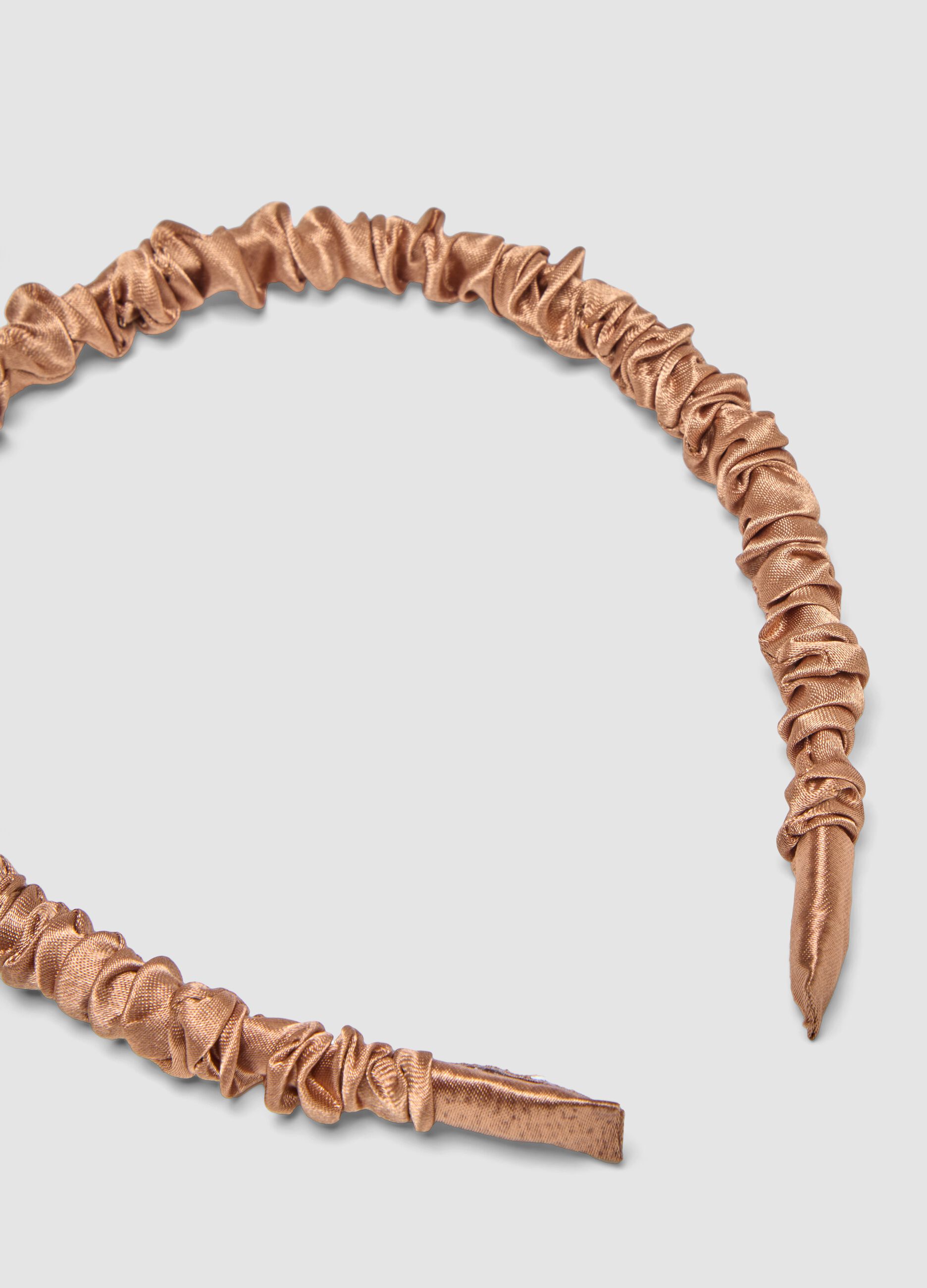 SINCERELY HAIR Mocha Satin Headband