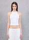 Vest Top Crew Neck White_0