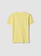 Yellow pure cotton boys' regular fit t-shirt with print_4