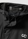 Black regular-fit raincoat with zip_5