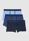Triple pack of multicolour stretch cotton regular fit boxer shorts_4