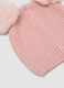 Pink ribbed wool-blend hat with two pom-poms_1