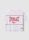 Pure White Cotton T-shirt Regular Fit with Everlast Print_4