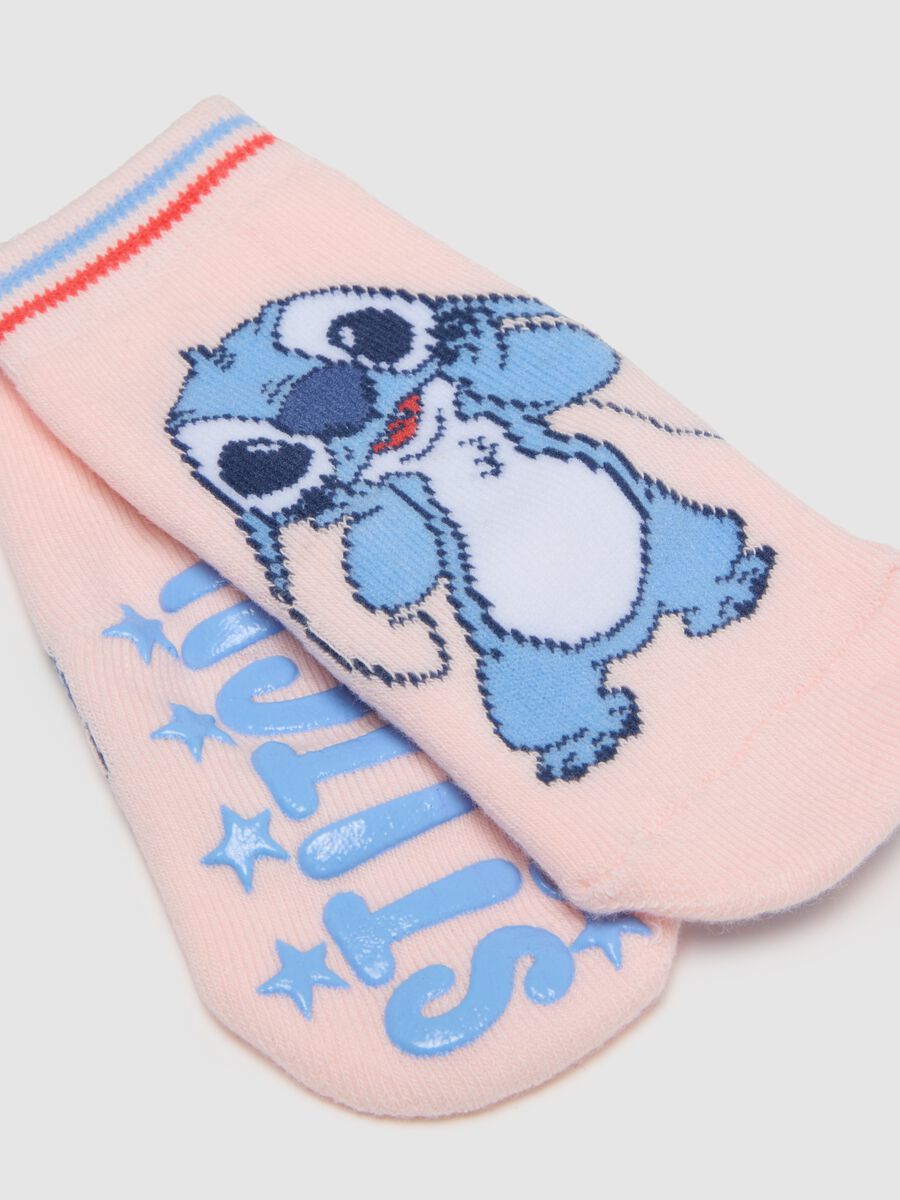 Pack of multicolour baby girl socks in cotton blend with print_1
