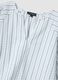 White pure cotton striped shirt_5