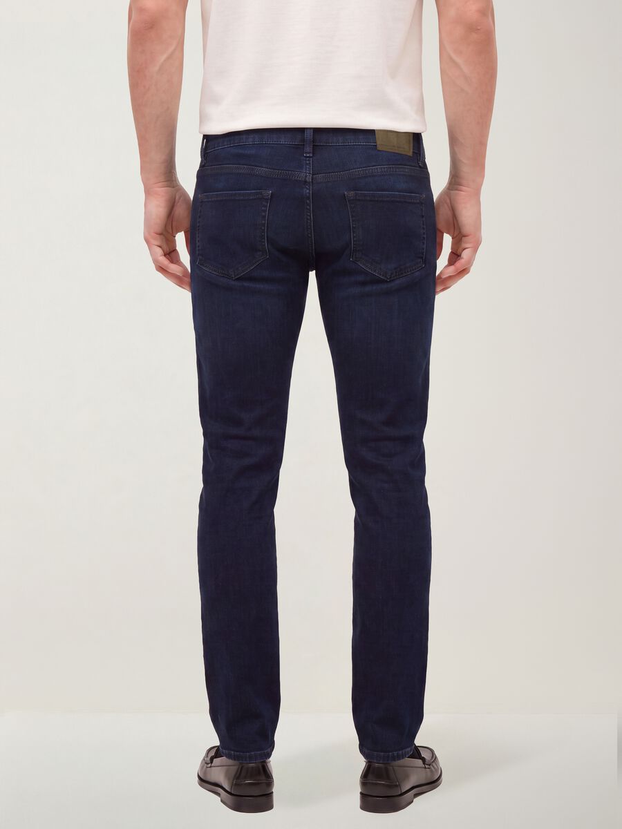 Skinny fit stretch cotton denim jeans_2
