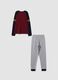Multicolour organic cotton crew-neck Harry Potter print pyjamas_1