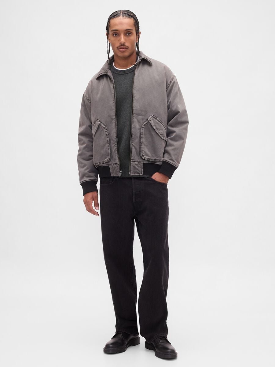 Grey cotton sweater_1