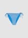 Blue striped stretch bikini bottoms_4