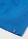 Children's blue stretch cotton hat with comfortable fit_1