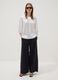 Black palazzo trousers in a viscose blend_2