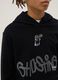 Boys' regular fit black pure cotton hoodie_2